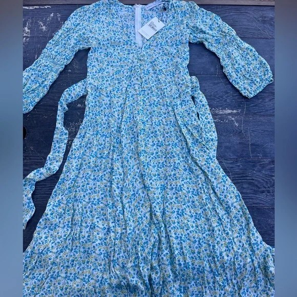 Faithful The Brand Maud Midi Floral Dress Size M - Picture 4 of 8